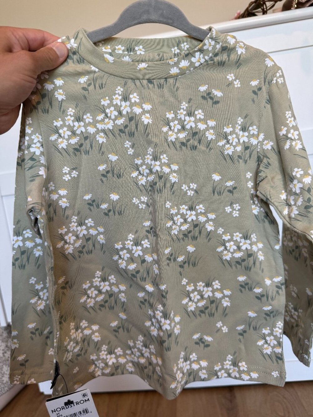 Tiny Tribe girls Floral long sleeve t shirt